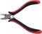 The Beadsmith Platinum Series German Chain Nose Pliers, with Polished Steel Head, red and Black Ergonomic Comfort Grip Handle with Double-Leaf Spring, Tool for Jewelry Making